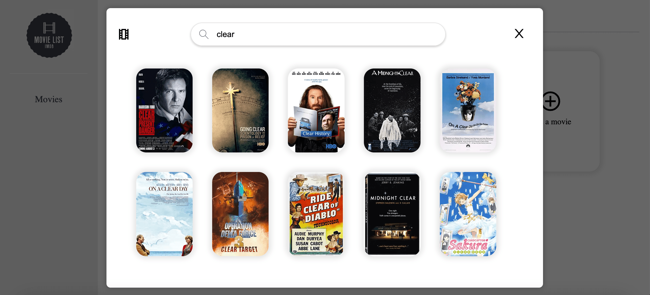 MOVIE LIST APP